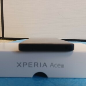 2 未使用に近い 送料込 Xperia Ace III A203SO SIMロック解除済み バッテリー 良好 ブラック DSDV ACE3 白ロム SIMフリーの画像5