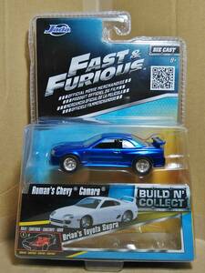 ◎Jada 1:57 Fast&Furious Brian's NISSAN SKYLINE GT-R R34 ワイルドスピード ニッサン ＧＴ－Ｒ Ｒ３４ ブルー◎ a