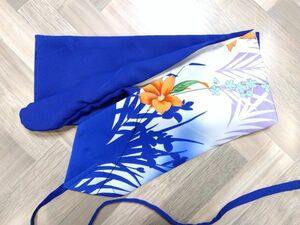 弓道 弓巻 弓巻き ハンドメイド 花の地紋に花