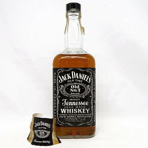 DKG 未開栓 希少 古酒 JACK DANIEL'S NO.7 ジャックダニエル オールドタイム 4/5 ジャック ダニエル 瓶底76 青紙封印 ジャック・ダニエル