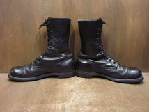 ビンテージ50's●U.S.ARMYジャンプブーツ黒size 11 R●240311j2-m-bt-29cm軍モノミリタリー古着1950s_画像3