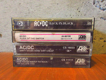 AC/DCカセットテープ4点セット●240313k7-otclctアナログエーシー・ディーシーロックバンド音楽ミュージック_画像7