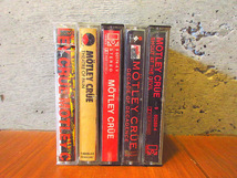 MOTLEY CRUEカセットテープ5点セット●240313k8-otclctモトリー・クルーヘヴィメタルバンドロック音楽ミュージックアナログ_画像9