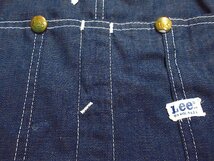 ビンテージ70's●Leeキッズコットンショートオーバーオール●240318c8-k-oval 1970s子供服リーサロペット古着オールインワン_画像4