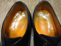 ビンテージ●FRYE Uチップシューズ黒size 10 1/2 M●240331i1-m-dshs-285cmフライモックトゥワークブーツオックスフォード革靴USA製_画像8