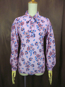 ビンテージ70's●Beeline花柄ベイシングスーツピンクsize S●240312j5-w-swim古着1970s水着レディース