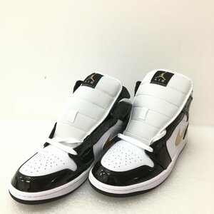 Nike ナイキ エアジョーダン Air Jordan1 MID SE 852542-007 メンズスニーカー サイズ：28.0㎝ Black/Metallic gold(店頭展示品) 未使用品