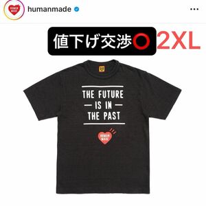 human made ヒューマンメイド Tシャツ 2XL バックプリント 黒 Tee graphic グラフィック #3 