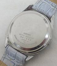 【中古動作品】★SEIKO TYPE Ⅱセイコータイプ2　3針 デイトクォーツ メンズ腕時計 8N1962 ベルト社外品_画像2