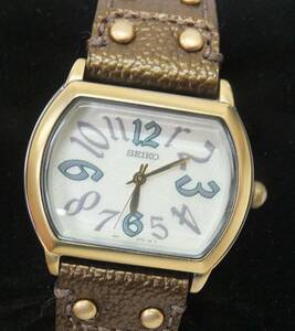 【中古動作品】★SEIKO セイコー3針クォーツ レディース腕時計 1N01-0KJ0　MOVEMENT JAPAN