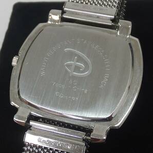 【中古動作品】★Disney T&G ディズニー スティッチ 3針クォーツ 腕時計 伸縮ベルトの画像2