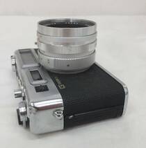 【中古動作未確認・ジャンク】★YASHICA Electro ヤシカ エレクトロ 35 フィルム カメラ　アンティークカメラ YASHINON DX 1：1.7　f=45mm _画像4