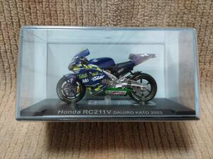 デアゴスティーニ チャンピオンバイクコレクション 1/24 ホンダ RC211V 加藤大治郎 2003 未使用保管品