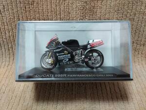 デアゴスティーニ チャンピオンバイクコレクション 1/24 DUCATI 998R ピエールフランチェスコ・キリ 2002 未使用保管品