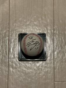  large . sho flat player / Japan ham Fighter z era / autograph autograph ball /doja-s rare premium commodity Major Lee ga-MLB all Star 