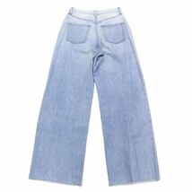 Theory セオリー 【TK DENIM/TUCK WIDE PANTS】 USED加工♪ タック ワイド デニム パンツ ジーンズ Sz.23　レディース　K4B00205_3#R_画像5