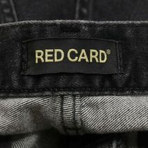 RED CARD レッドカード 46403 ハイライズ♪ ストレッチ テーパード デニム パンツ ジーンズ Sz.25　レディース 日本製　K4B00215_3#R_画像8