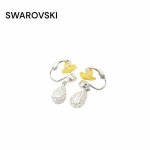 SWAROVSKI スワロフスキー HELOISE ティアドロップ クリップ イヤリング Sz.F　レディース　K4G00034_3#U