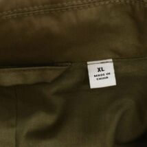 UNIQLO U ユニクロ ユー ルメール 通年 春秋に♪ ロング オーバー トレンチコート Sz.XL　レディース 大きいサイズ　K4T00341_3#O_画像5