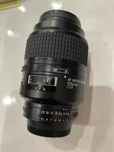 防湿庫保管品 中古 ニコン NIKON Nikon AF Micro 105mm f/2.8 ワンオーナー 同梱可_画像2