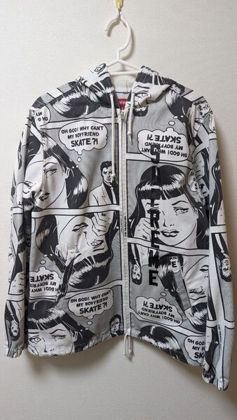 Supreme Thrasher Boyfriend Hooded Zip Up sizeM