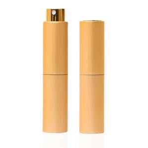 [CITYONGO] アトマイザー 香水 ロールオン 携帯用ボトル 5ml メンズ レディース (ゴールド)