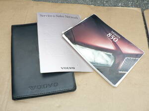  Volvo 850 Estate GLE network book, manual . inserting thing 