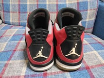 AIR JORDAN Ⅳ RETRO OG TRO BRAVO/FIRE RED-BLACK エアジョーダン 4 308497-603 US10.5 28.5cm 美中古 セメント 象柄 廃番 着用可 赤黒白_画像5