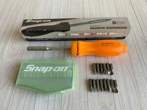 ◆Snap-On◆スナップオン◆ラチェットドライバー◆SSDMR4B◆ビットセット◆ビット/ドライバーケース付き◆ドライバー箱付き◆