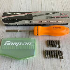 ◆Snap-On◆スナップオン◆ラチェットドライバー◆SSDMR4B◆ビットセット◆ビット/ドライバーケース付き◆ドライバー箱付き◆の画像1