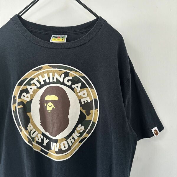 A BATHING APE ア ベイシング エイプ　Tシャツ　猿