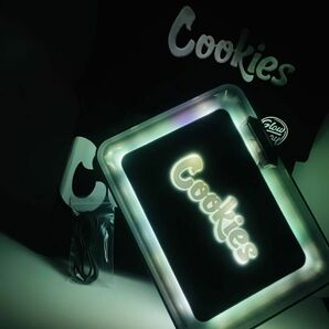 Cookies LED ローリングトレイ 黒