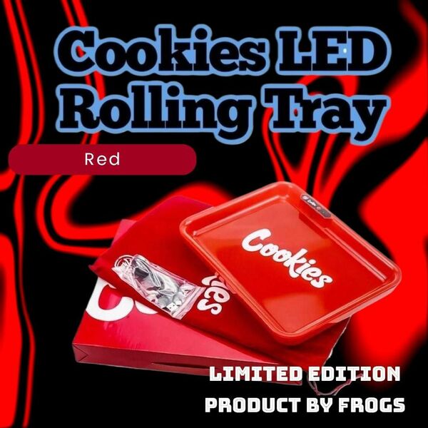 Cookies LED ローリングトレイ 赤