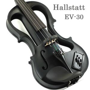 【極美品】Hallstatt ハルシュタット エレキ バイオリン ヴァイオリン サイレント CV-210E EV-30 SBK サテンブラック 