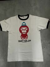 A BATHING APE BAPE マイロ Tシャツ Mサイズ アベイシングエイプ BAPESTA コラボ 限定 KAWS スター シャーク タイガー カモフラ カウズ 2_画像1