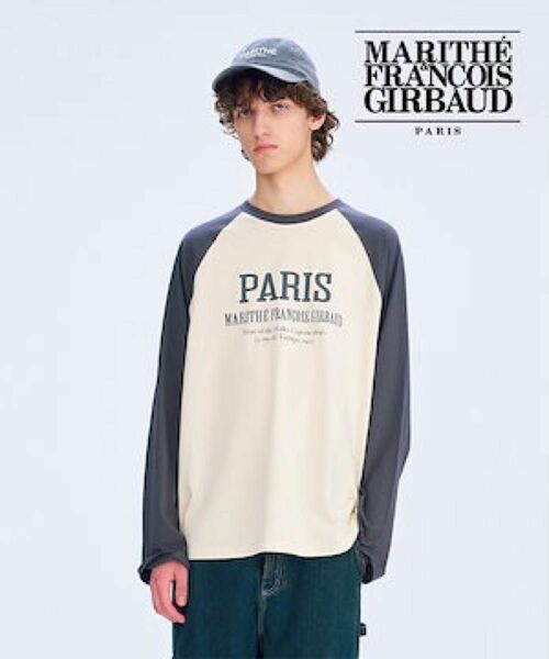 MARITHE FRANCOIS GIRBAUD ラグランTシャツ