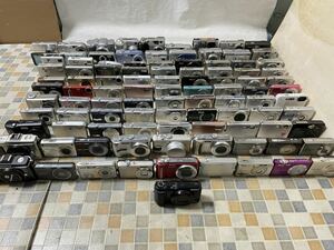 デジタルカメラ　100台　まとめ　SONY Canon OLYMPUS CASIO Nikon FUJIFILM Panasonic Finepix デジカメ　コンパクトデジタルカメラ 