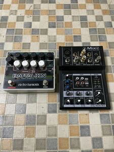 ギターエフェクター Battalion electro harmonix Mix5 まとめ