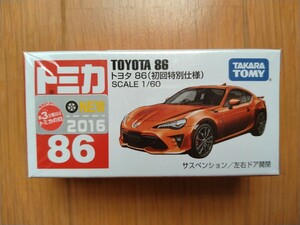 トミカ　トヨタ　86　(初回特別仕様)