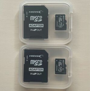 2個セット microSDXCカード 64GB Class10 マイクロSD microSDマイクロSD ニンテンドースイッチ