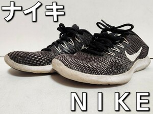 ★◆ナイキ◆ＮＩＫＥ◆フレックス ラン ２０１８◆ＦＬＥＸ ＲＮ ２０１８◆AA7408-001◆ブラック×ホワイト◆２３.０cm◆JK◆中古品◆★