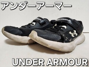 ★◆アンダーアーマー◆UNDER ARMOUR◆ＢＰＳ サージ ３ ＡＣ◆BPS SURGE 3 AC◆3024990-001◆ブラック×ホワイト◆21.0cm◆JS◆中古品◆★