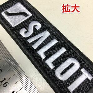 SALLOTサロット ブランドロゴワッペンブラック 私をスキーに♪の画像2