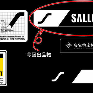 SALLOTサロットステッカー＜黒横長＞私をスキーに♪大小３枚セットの画像3