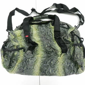 ★新品 国内正規 18SS シュプリーム Supreme The North Face Snakeskin Flyweight Duffle Bag ノースフェイス コラボ 2WAY ダッフル バッグの画像4