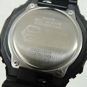 ★ 美品 定価19250円 カシオ CASIO G-SHOCK Gショック ジーショック Newデジタル アナログコンビ カーボンコアガード構造 GA-2100GBの画像7