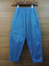 ★ 23SS ネイバーフッド NEIGHBORHOOD COTTON EASY PANTS BLUE コットン イージー パンツ Mサイズ MEDIUM ウォッシュ ブルー 231YTNH-PTM05_画像2