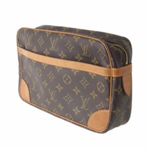 【訳アリ・ポケット内ベタあり】LOUIS VUITTON ルイヴィトン コンピエーニュ28 セカンドバッグ クラッチバッグ モノグラム M51845 882 SL