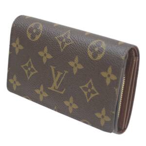 LOUIS VUITTON / ルイヴィトン ポルトモネ ヴィエトレゾール 二つ折り財布L字ジップ モノグラム ブラウン M61730 CA1016 NO Bランク