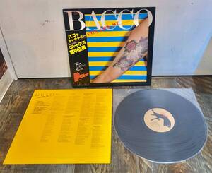 【No.585】BACCO/CHA CHA ME バコゥ/チャチャミー LP レコード 帯付き 高中正義 ロバート・ブリル 佐藤準 美品